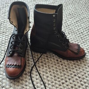 🍁Made in Canada leather Biltrite kiltie boots